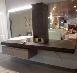 Mobile bagno Sospeso Composizione mobile bagno m3 system Baxar scontato - 40%