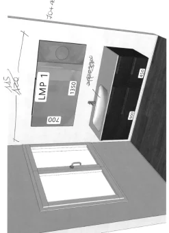 Mobile bagno sospeso Form di Ideagroup SCONTATO - 50%