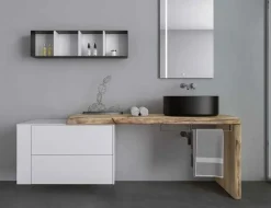 Mobile bagno Sospeso L.14 Legnobagno a prezzi convenienti