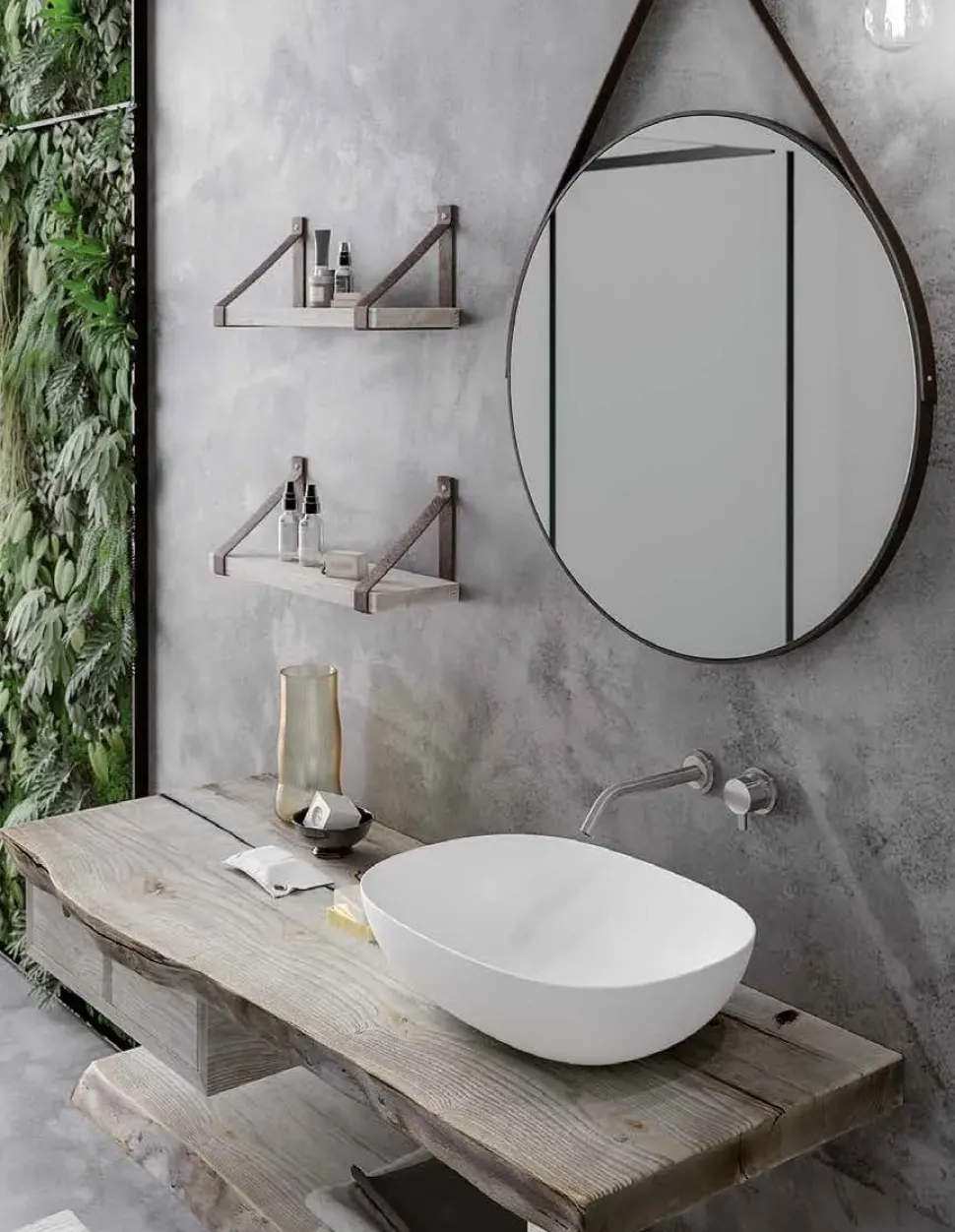 Mobile bagno Sospeso Life 03 Legnobagno a prezzo ribassato