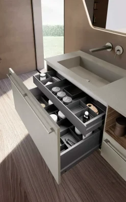 Mobile bagno sospeso M system 035 v di Baxar SCONTATO - 30%