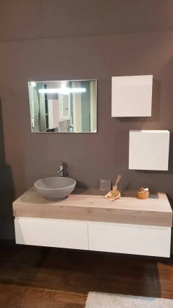 Mobile bagno Sospeso M2 system Baxar a prezzo ribassato