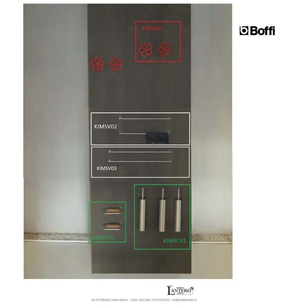Mobile bagno Sospeso Portasciugamani minimal design boffi Boffi a prezzi convenienti