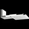 Mobile bagno Sospeso Soffione acciaio 35x35 cm doccia gessi private wellness minimal quadro 32801 238 Gessi a prezzi convenienti