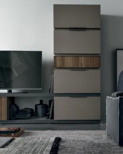 Mobile componibile S002 Tomasella in legno a prezzo scontato