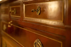 Mobile d'antiquariato modello Como'piu' 2 comodini ciliegio massello a PREZZO SCONTATO