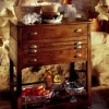Mobile di Antiquariato in stile arte povera Carrello oregon in Offerta Outlet