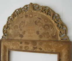 Mobile di Antiquariato in stile neoclassico Specchiera intarsiata bois de rose in Offerta Outlet