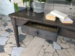 Mobile di antiquariato modello Tavolo macellaio a PREZZO SCONTATO