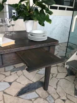 Mobile di antiquariato modello Tavolo macellaio a PREZZO SCONTATO