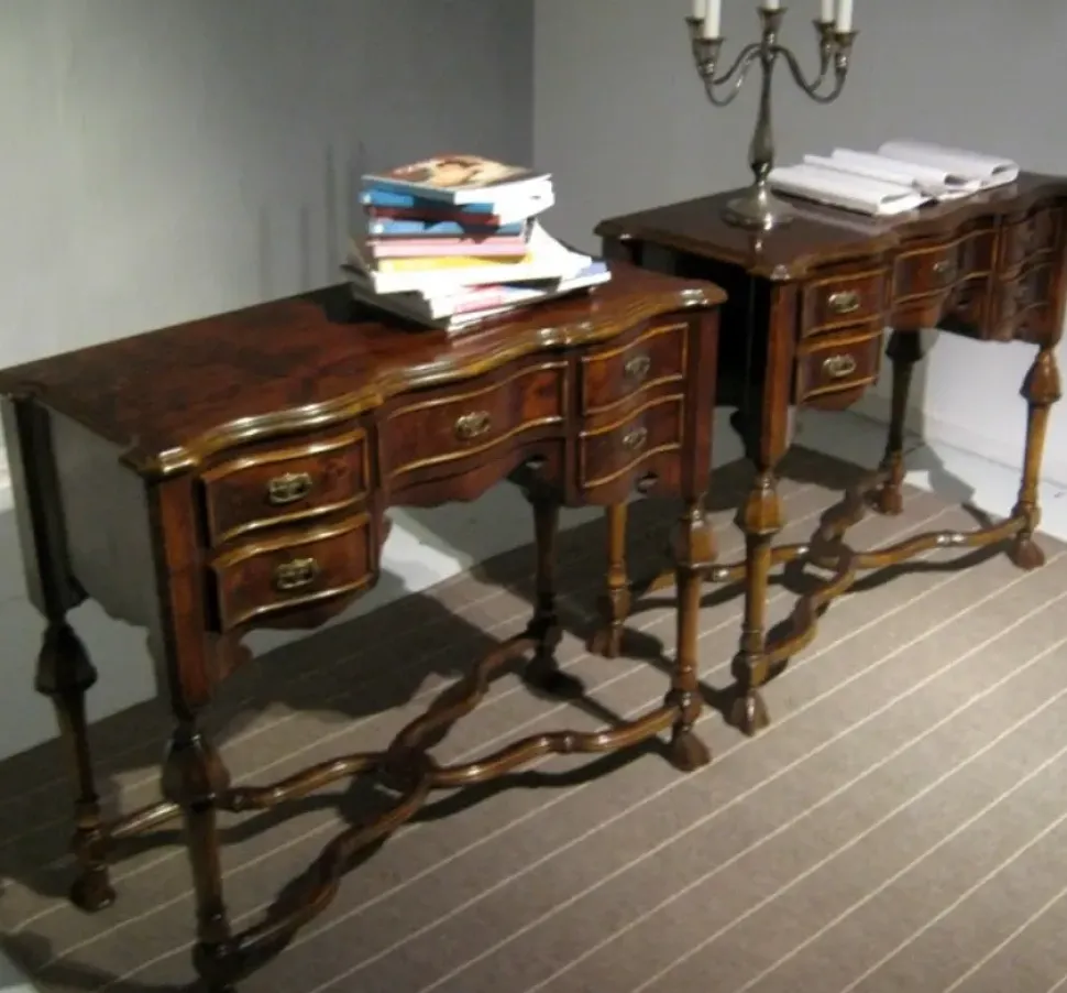 Mobile di Antiquariato &tradition Coppia consolle in legno di mogano A PREZZO RIBASSATO