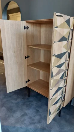 Mobile ingresso Con maniglia modello design Losanga madia  di Sigerico in offerta