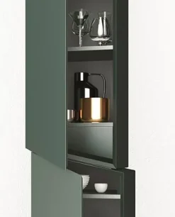 Mobile ingresso design A terra Samurai di Minotti italia scontato