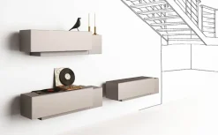 Mobile ingresso design Sospeso Shore di Minotti italia scontato