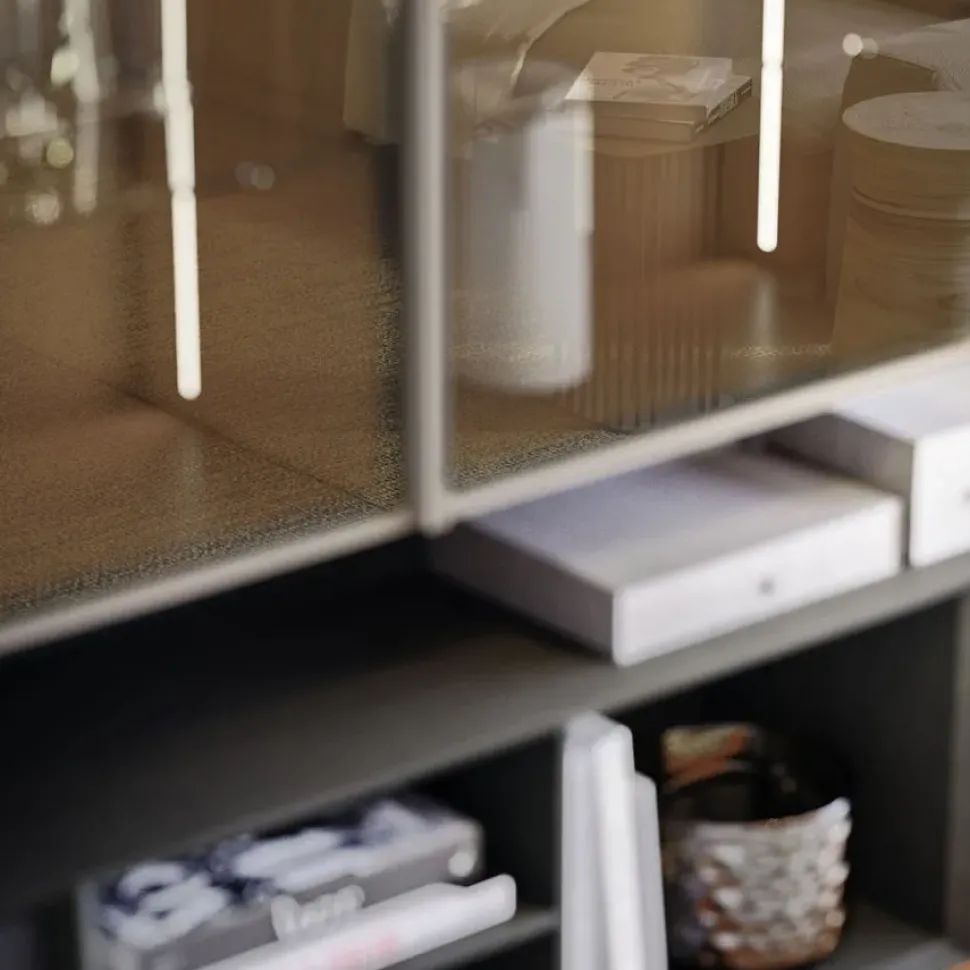 Mobile ingresso in laccato opaco stile design System day Homes