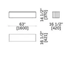 Mobile ingresso modello Fence di Lema in OFFERTA OUTLET