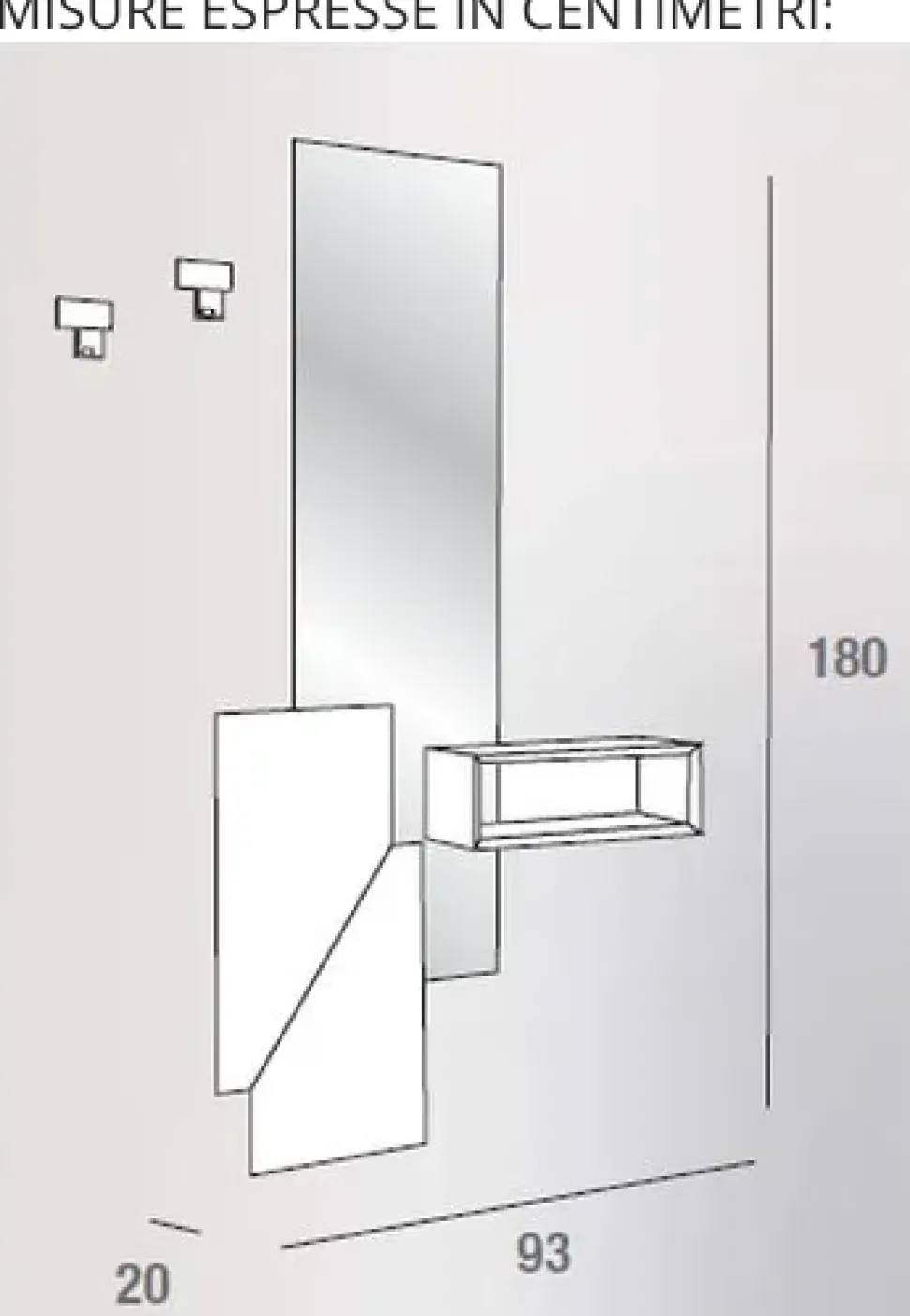 Mobile ingresso modello Lego design di Artigianale a prezzo scontato