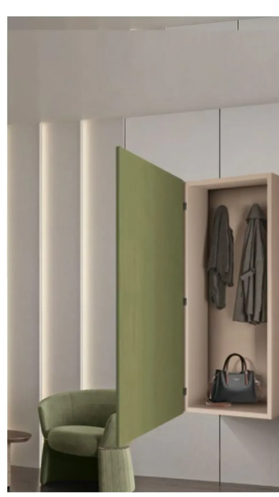 Mobile ingresso Specchiera con contenitore art 3291 di Mobilificio bellutti: qualità e prezzo conveniente