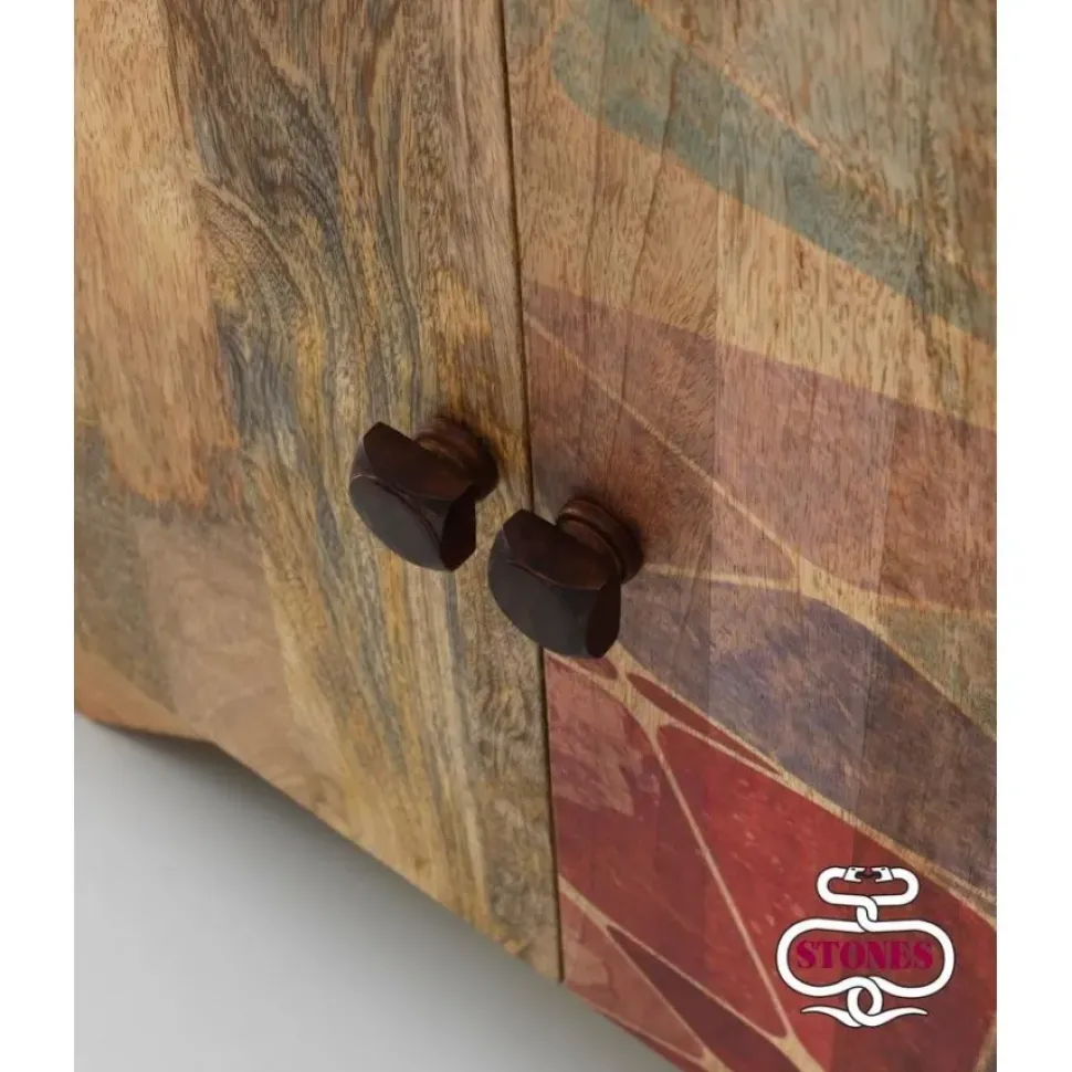 Mobile ingresso Stones in legno a prezzo Outlet