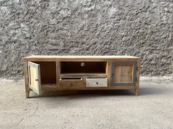 Mobile modello Mobile portatv linz stile scandinavian  2 ante 2 cassetti   porta tv di Outlet etnico in Offerta Outlet