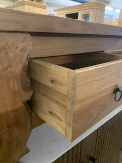 Mobile modello Porta tv teak 160 porta tv di Outlet etnico in Offerta Outlet