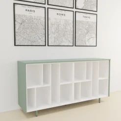 Mobile modello Sigma  h93 a giorno in legno ad un prezzo davvero conveniente