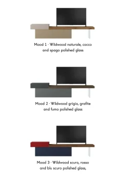 Mobile modello Tv unit 0514 porta tv di Lago in Offerta Outlet