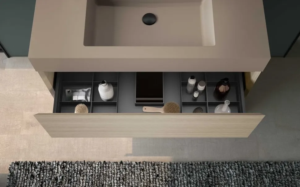 Mobile per il bagno Baxar Block system soft c24 in offerta