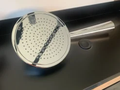 Mobile per il bagno Gessi Cono soffione anticalcare a parete, orientabile, finitura cromo 45151 031 completo di braccio doccia a prezzi outlet