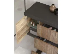 Mobile per il bagno Legnobagno L02 con forte sconto
