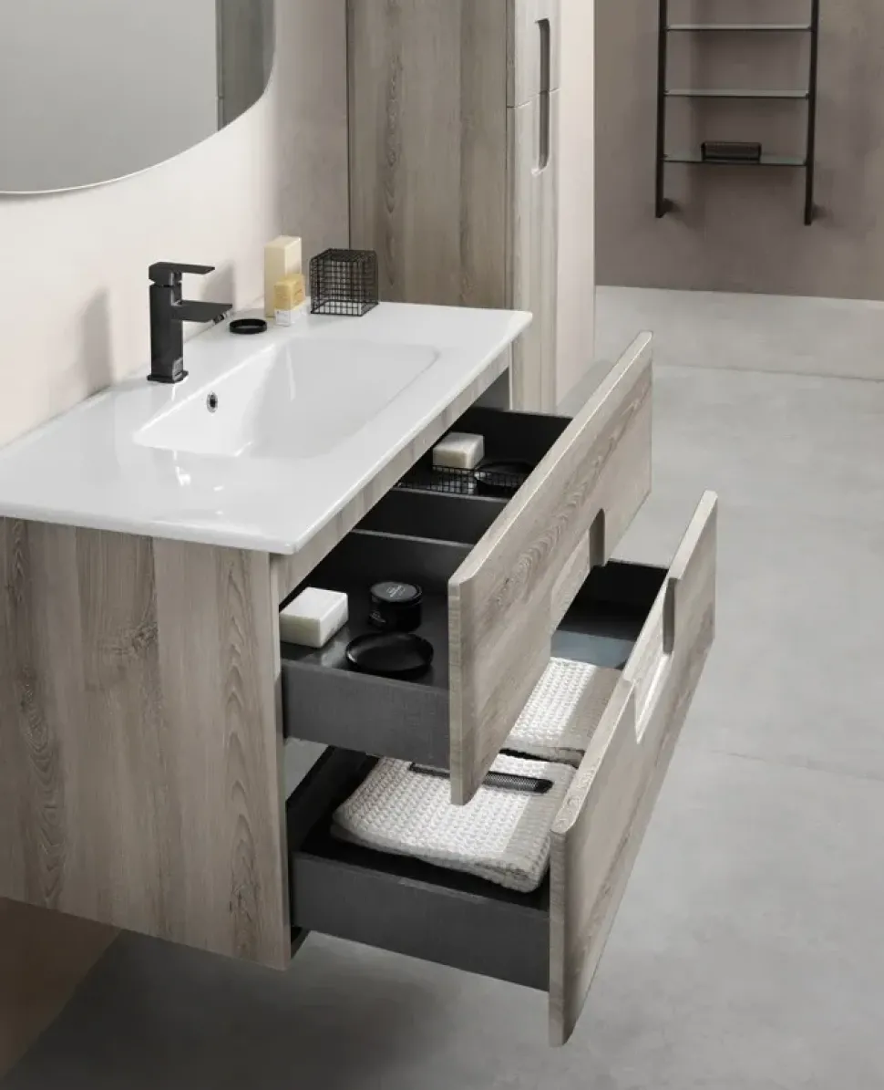 Mobile per il bagno Md work Bagno 3 colori disponibili con 3 misure in offerta