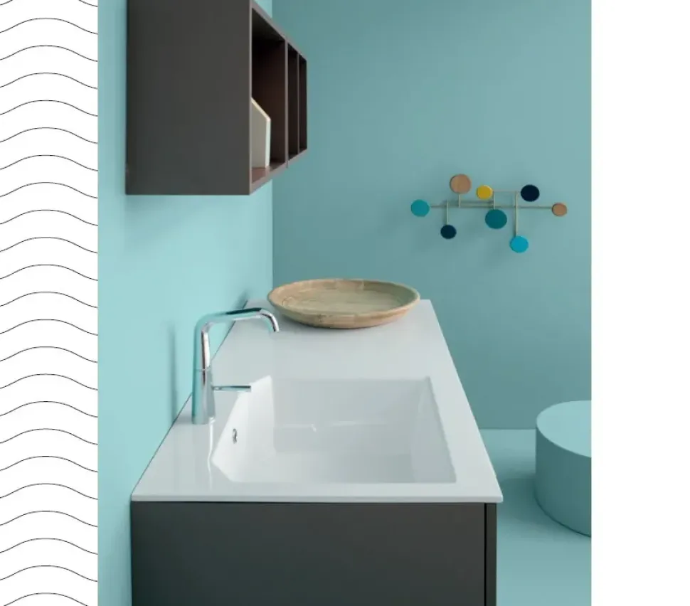 Mobile per la sala da bagno Compab Lab60 a prezzo Outlet