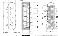 Mobile per la sala da bagno Gessi Cono gruppo doccia 3 vie termostatico parte esterna 45206 031 + parte incasso 43105 a prezzo scontato