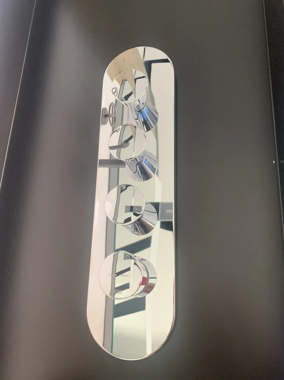 Mobile per la sala da bagno Gessi Cono gruppo doccia 3 vie termostatico parte esterna 45206 031 + parte incasso 43105 a prezzo scontato