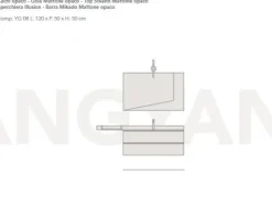 Mobile per la sala da bagno Ardeco Ardeco yang 8 a prezzo scontato