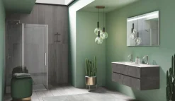 Mobile per la sala da bagno Punto tre Composizione u&d 06 in Offerta Outlet