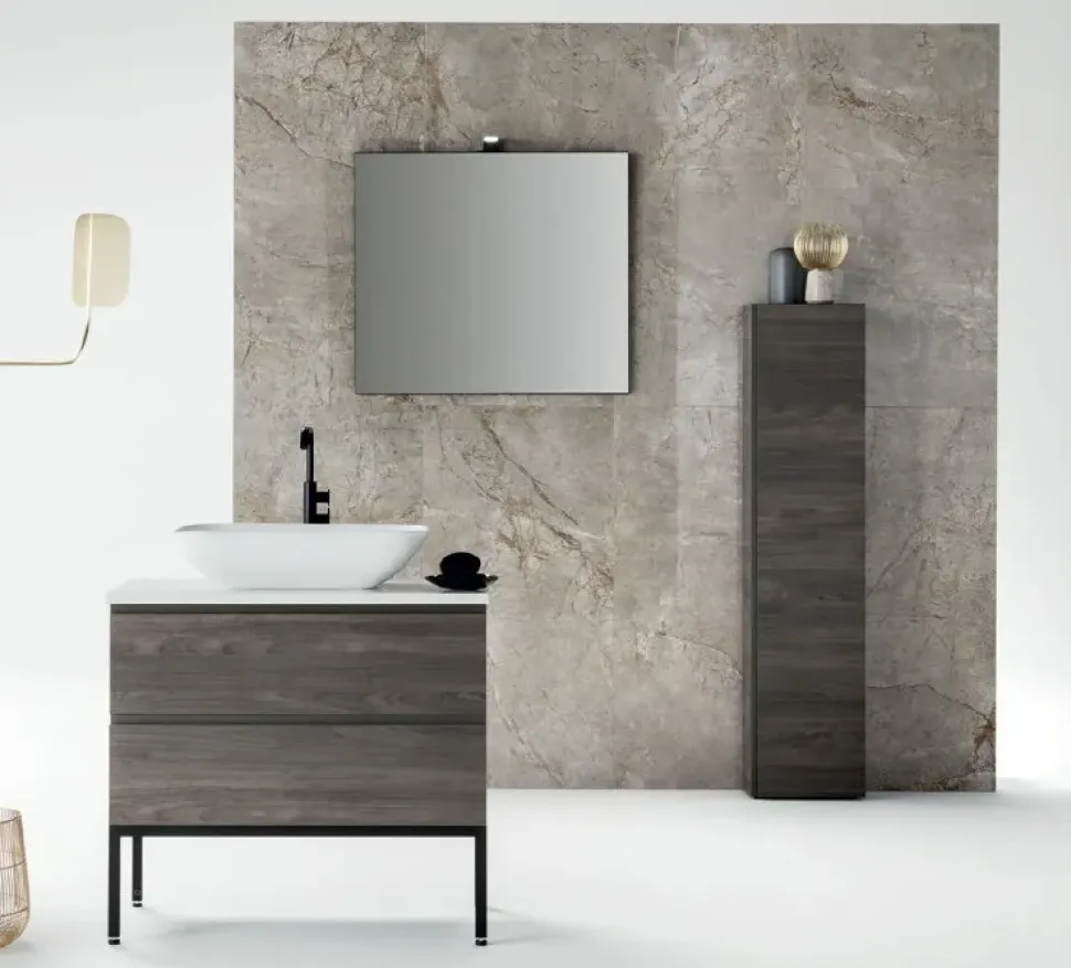 Mobile per la sala da bagno Compab Bgo 2020 in Offerta Outlet