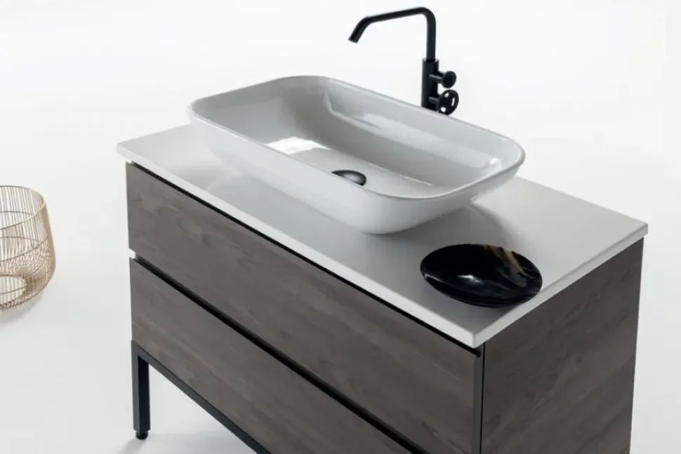 Mobile per la sala da bagno Compab Bgo 2020 in Offerta Outlet