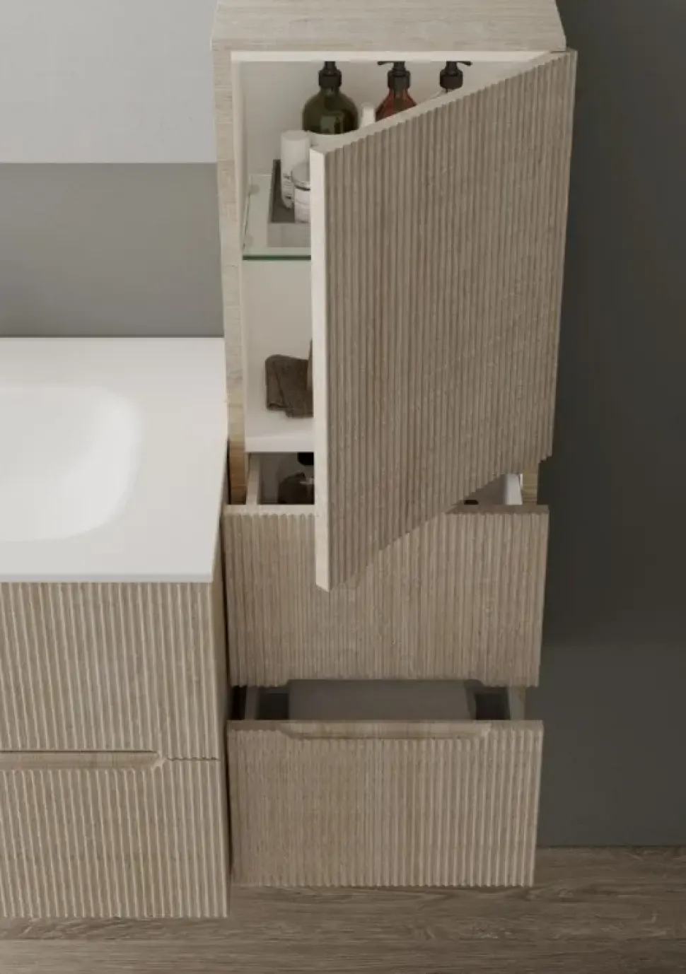 Mobile per la sala da bagno Ideagroup Smyle04 a prezzo scontato