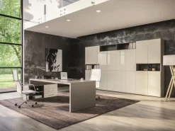 Mobile per ufficio in laccato lucido Of 68 Giessegi a prezzi outlet