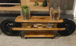 Mobile porta tv Porta tv motorbike di Artigianale a prezzi outlet