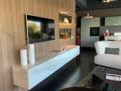 Mobile soggiorno modello Living materia e 36e8 glass di Lago a PREZZI OUTLET