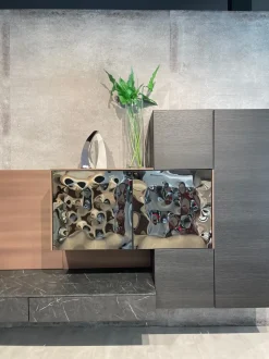 Mobile soggiorno modello Parete attrezzata  di Duebitalia a PREZZI OUTLET