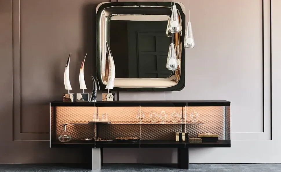 Mobile soggiorno modello Boutique di Cattelan italia a PREZZI OUTLET