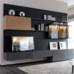 Mobile soggiorno modello Plan 28 outlet di Diotti.com a PREZZI OUTLET