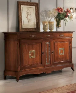 Mobile soggiorno modello Serena credenza di Collezione esclusiva in Offerta Outlet