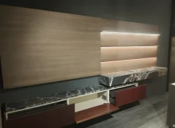 Mobile soggiorno modello Outlet living binova roma di Binova a PREZZI OUTLET