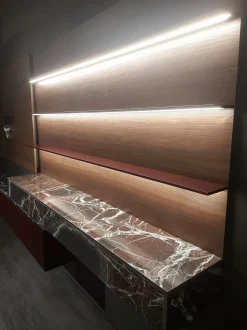 Mobile soggiorno modello Outlet living binova roma di Binova a PREZZI OUTLET