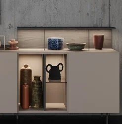 Mobile soggiorno modello Libra di Astor mobili a PREZZI OUTLET