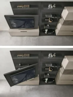 Mobile soggiorno modello At105 di Tomasella a PREZZI OUTLET